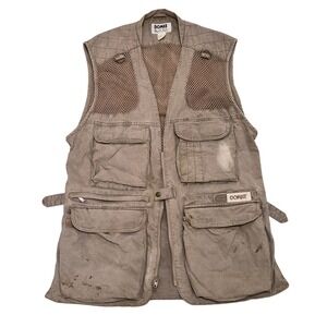 DOMKE PhoTOGS Utility Vest Distressed Gorpcore Mesh Pockets Utilitatrian Size L